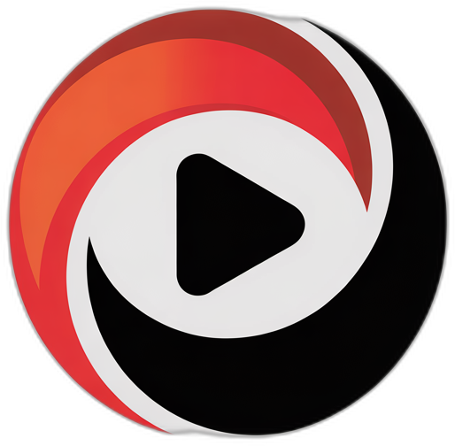 极光影视logo